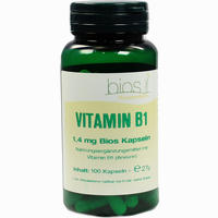 Vitamin B1 1. 4mg Bios Kapseln 100 Stück
