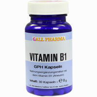 Vitamin B1 Gph Kapseln 1.4mg  30 Stück - ab 4,64 €