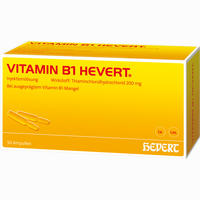 Vitamin B1 Hevert Ampullen 50 Stück 