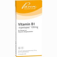 Vitamin B1 Injektopas 100 Mg Ampullen 10 x 2 ml - ab 7,26 €