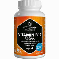 Vitamin B12 1000 Ug Hochdosiert Vegan 180 Stück