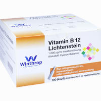 Vitamin B12 1000ug Lichtenstein Ampullen 10 x 1 ml - ab 2,92 €