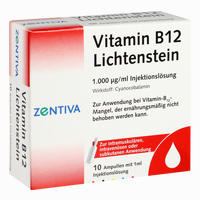 Vitamin B12 1000ug Lichtenstein Ampullen 10 x 1 ml - ab 2,93 €