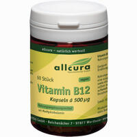 Vitamin B12 A 500 Ug Methylcobalamin 60 Stück