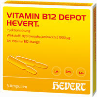 Vitamin B12 Depot Hevert Ampullen 5 Stück