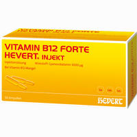 Vitamin B12 Forte Hevert Injekt Ampullen 50 x 2 ml - ab 0,00 €