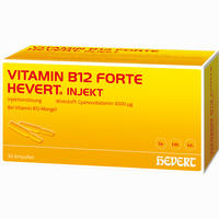 Vitamin B12 Forte Hevert Injekt Ampullen 50 x 2 ml