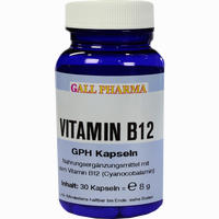 Vitamin B12 Gph 3ug Kapseln 30 Stück - ab 4,98 €