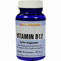 Vitamin B12 Gph 3ug Kapseln 30 Stück - ab 4,97 €