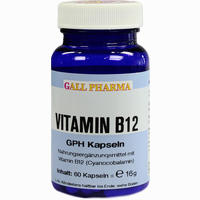 Vitamin B12 Gph 3ug Kapseln 30 Stück - ab 4,97 €