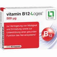 Vitamin B12- Loges 500 Ug 60 Stück - ab 7,47 €