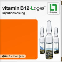 Vitamin B12- Loges Injektionslösung Ampullen 5 x 2 ml - ab 0,00 €