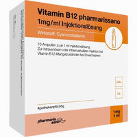 Vitamin B12 Pharmarissano 1mg Ml Injektionslösung 10 x 1 ml