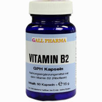 Vitamin B2 Gph 1.6mg Kapseln 30 Stück - ab 5,09 €