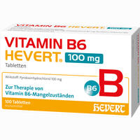 Vitamin B6 Hevert 100 Mg Tabletten 100 Stück
