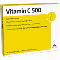 Vitamin C 500 Ampullen 5 x 5 ml