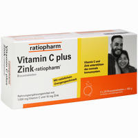 Vitamin C Plus Zink- Ratiopharm Brausetabletten  20 Stück - ab 5,05 €