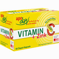 Vitamin C + Zink Depot Kapseln 60 Stück