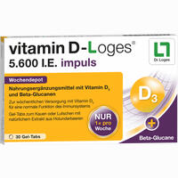 Vitamin D- Loges 5.600 I.e. Impuls Kautabletten 30 Stück 