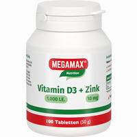 Vitamin D3 1000 Ie + Zink 10 Mg 100 Stück