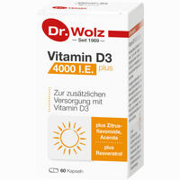 Vitamin D3 4000 I. E. Plus 60 Stück
