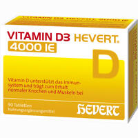 Vitamin D3 Hevert 4000 Ie 30 Stück - ab 4,99 €