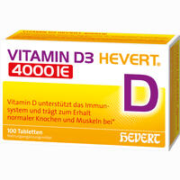 Vitamin D3 Hevert 4000 Ie 100 Stück