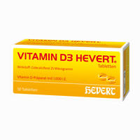Vitamin D3 Hevert Tabletten 50 Stück - ab 2,49 €