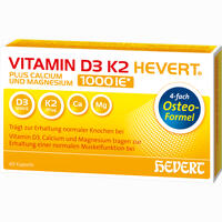 Vitamin D3 K2 Hevert Plus Kapseln 60 Stück