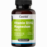 Vitamin D3 K2 Magnesium 2000 I. E.  90 Stück