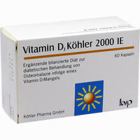 Vitamin D3 Köhler 2000 Ie Kapseln 120 Stück - ab 2,50 €