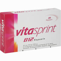 Vitasprint B12 Kapseln 20 Stück - ab 12,40 €