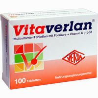 Vitaverlan Tabletten 100 Stück - ab 6,25 €