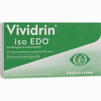 Vividrin Iso Edo Antiallergische Augentropfen Dr. Gerhard Mann Chem.-pharm.Fabrik GmbH 20 x 0.5 ml