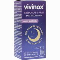 Vivinox Einschlaf- Spray mit Melatonin 30 ml - ab 6,04 €