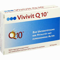 Vivivit Q 10 Kapseln 30 Stück - ab 14,27 €