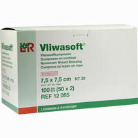 Vliwasoft Vliesstoff- Kompresse Steril 10x20cm Kompressen 50 Stück - ab 16,99 €