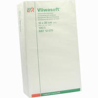 Vliwasoft Vliesstoff- Kompresse Unsteril 10x10cm Kompressen Lohmann & Rauscher GmbH & Co.KG 100 Stück