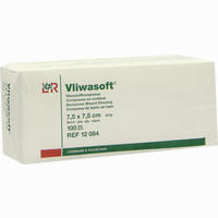 Vliwasoft Vliesstoff- Kompresse Unsteril 10x10cm Kompressen Lohmann & Rauscher GmbH & Co.KG 100 Stück - ab 0,68 &euro;