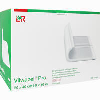 Vliwazell Pro Superabsorb. Steril 20x40 Cm Kompressen 10 Stück