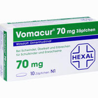 Vomacur 70mg Zäpfchen  10 Stück - ab 1,63 €