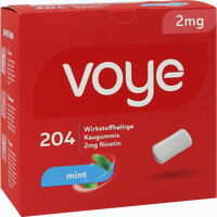 Voye Mint 2 Mg Wirkstoffhalt. Kaugummi mit Nikotin 24 Stück - ab 7,69 €