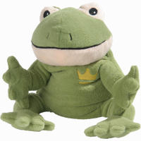 Wärme- Stofftier Frosch Grün Willi 1 Stück