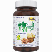 Weihrauch- Msm Vegan Kapseln 60 Stück - ab 15,15 €