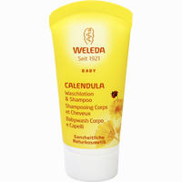 Weleda Baby Calendula Waschlotion & Shampoo Duschgel 20 ml - ab 1,00 &euro;