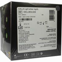 Wellion Calla Light Blutzuckermessgerät Silber Set 1 Stück 