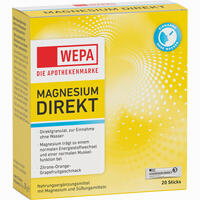 Wepa Magnesium Direkt Sticks 20 Stück