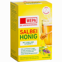 Wepa Salbei+ Honig+ Vit. C+ Zink Pulver 10 x 10 g