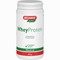 Whey 100% Ultra Reines Molkenprotein Megamax 400 g