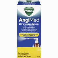 Wick Angimed Zitronengeschmack 2mg Ml+ 0. 5mg Ml 30 ml